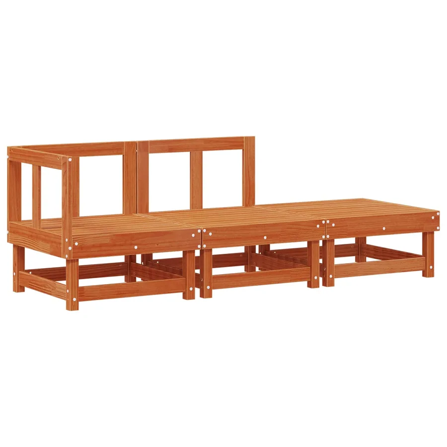 Unité de canapé sectionnel Brun Ciré 183 x 61 x 62 cm - 2
