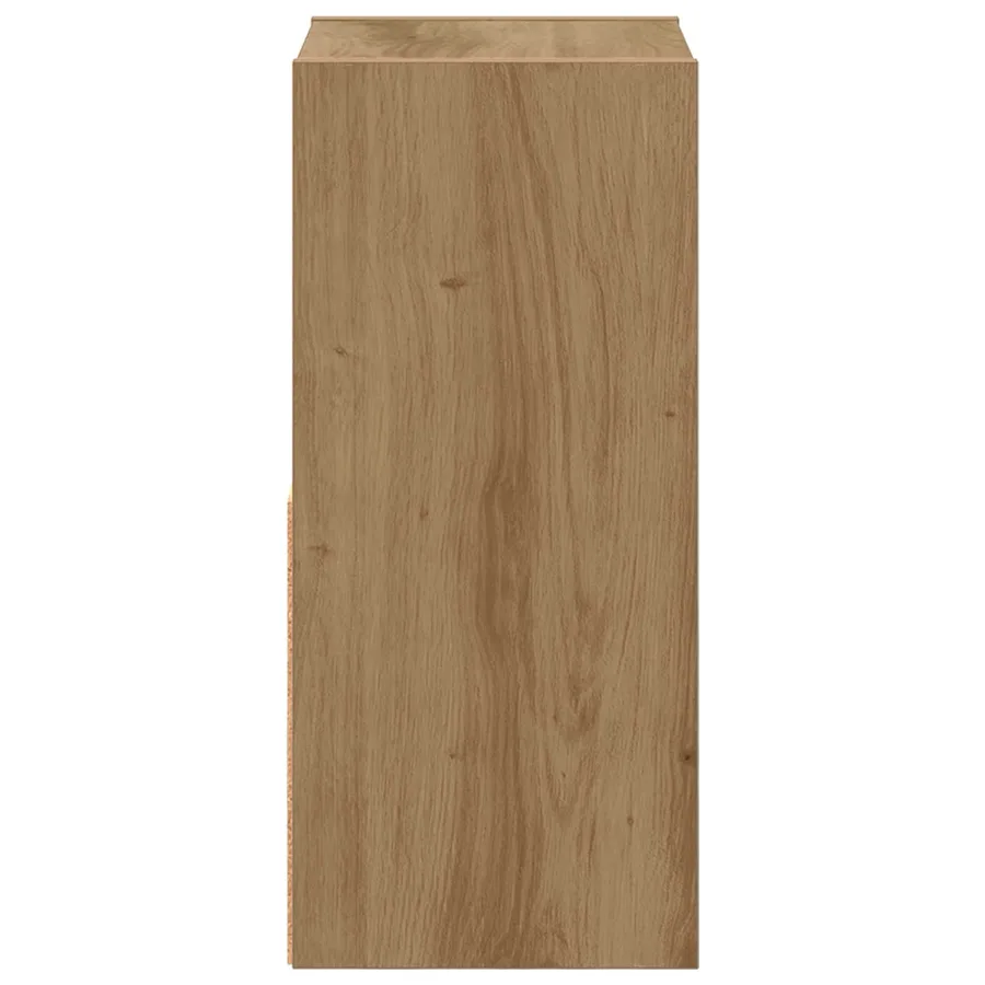Table de chevet Chêne artisanal 25,5 x 22 x 49,5 cm - 7