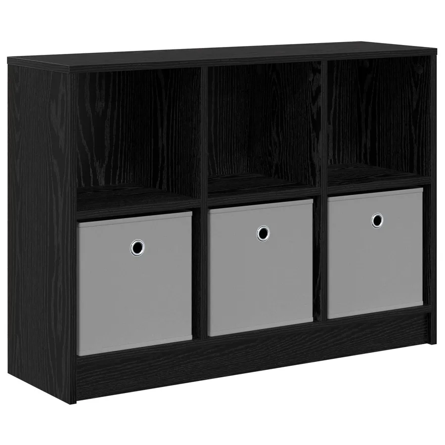 Buffet avec tiroir Chêne noir 88,5 x 27,5 x 63,5 cm - 2