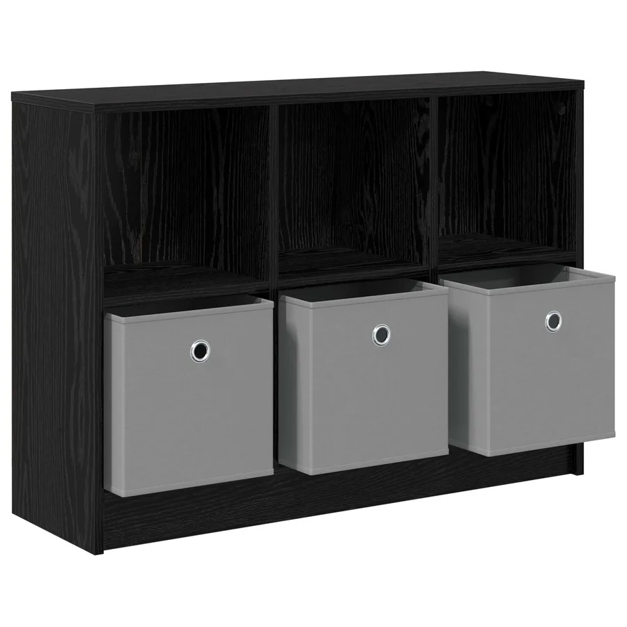Buffet avec tiroir Chêne noir 88,5 x 27,5 x 63,5 cm - 5