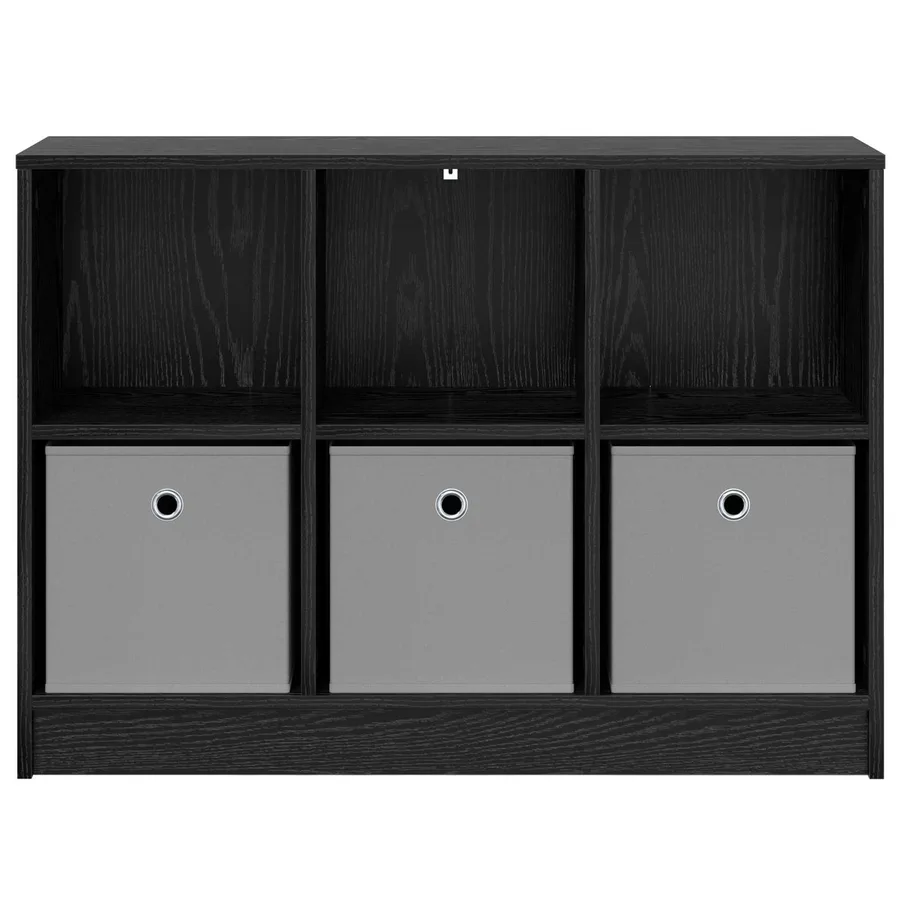 Buffet avec tiroir Chêne noir 88,5 x 27,5 x 63,5 cm - 6