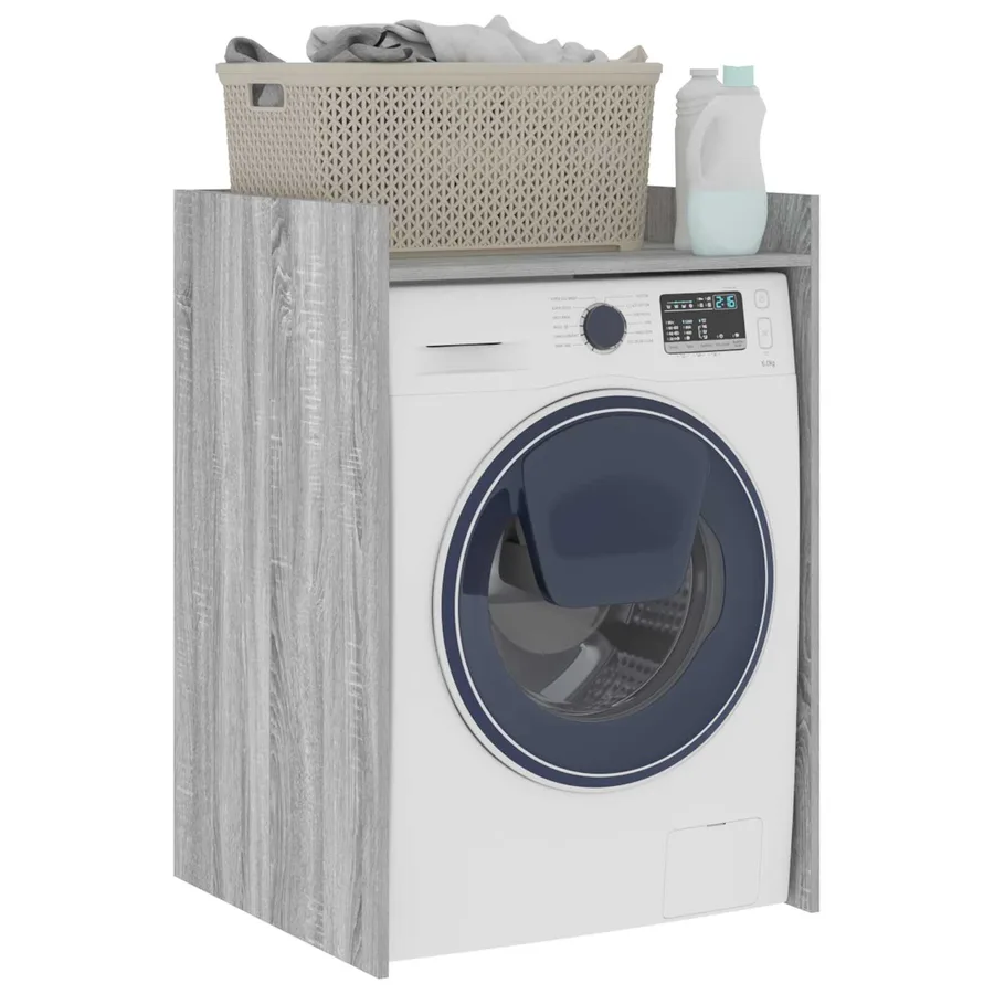Armoire pour machine à laver Gris Sonoma 67,5 x 62 x 97 cm - 3