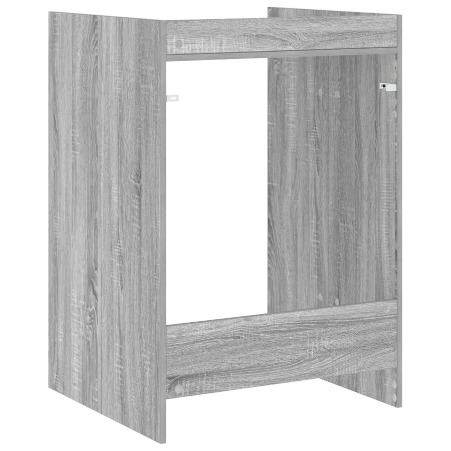 Armoire pour machine à laver Gris Sonoma 67,5 x 62 x 97 cm - 7