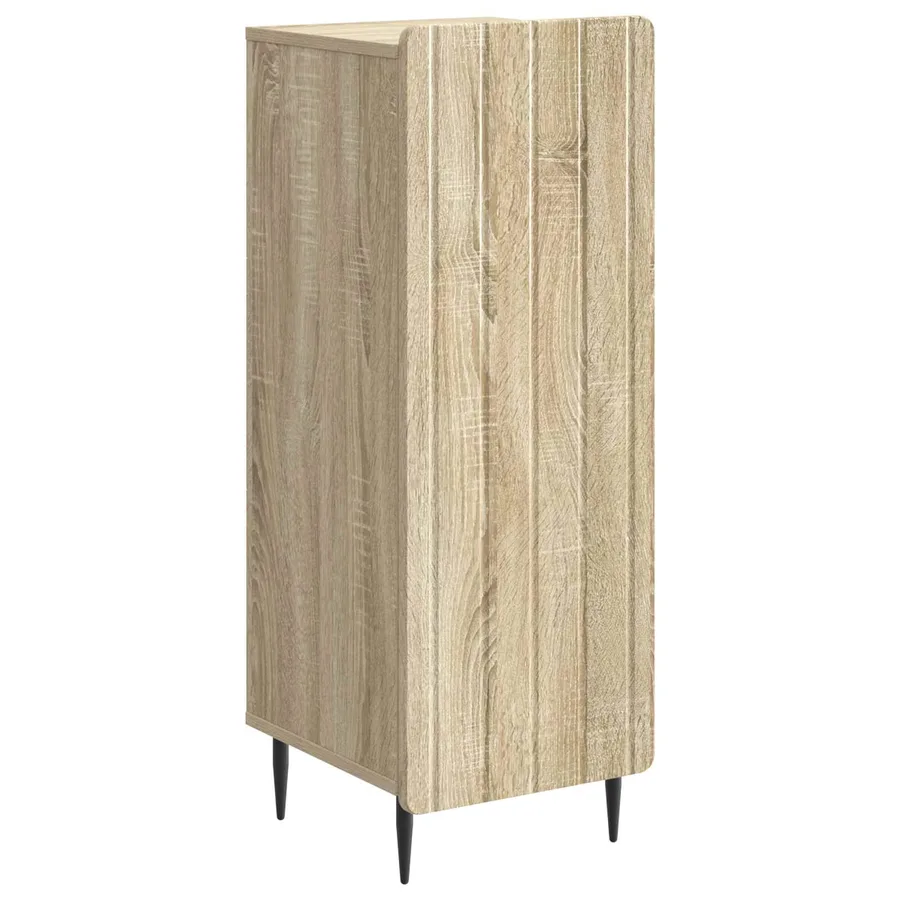 Buffet Chêne Sonoma 34,5 x 33 x 92 cm Bois d'ingénierie - 2