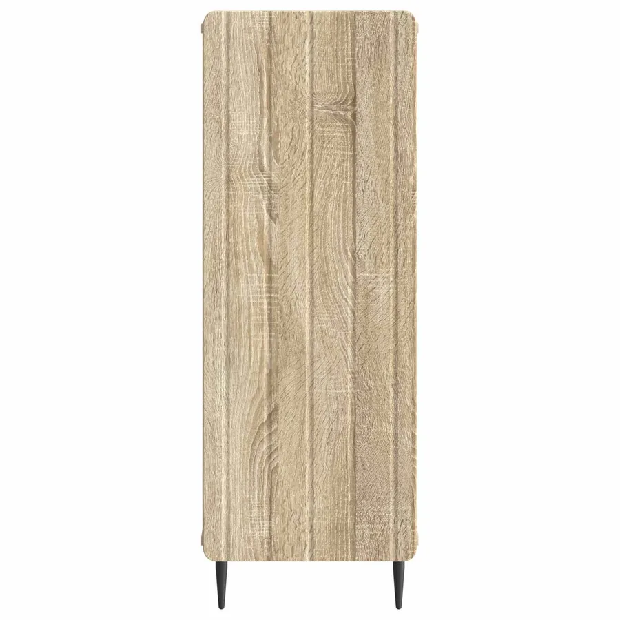 Buffet Chêne Sonoma 34,5 x 33 x 92 cm Bois d'ingénierie - 6