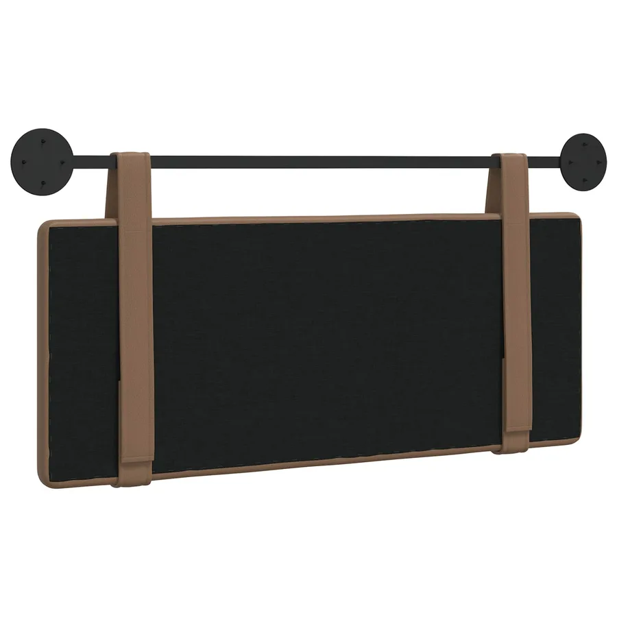 Tête de lit suspendue Cappuccino Simili cuir - 7