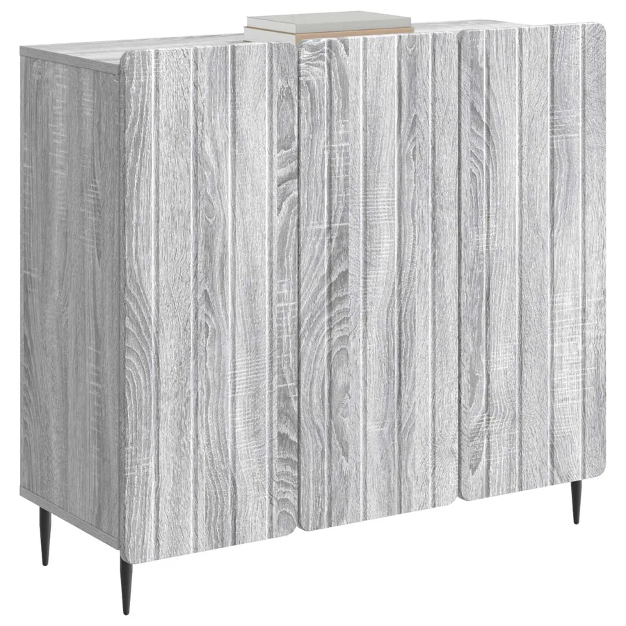 Buffet Sonoma gris 89 x 34,5 x 82 cm Bois d'ingénierie - 3
