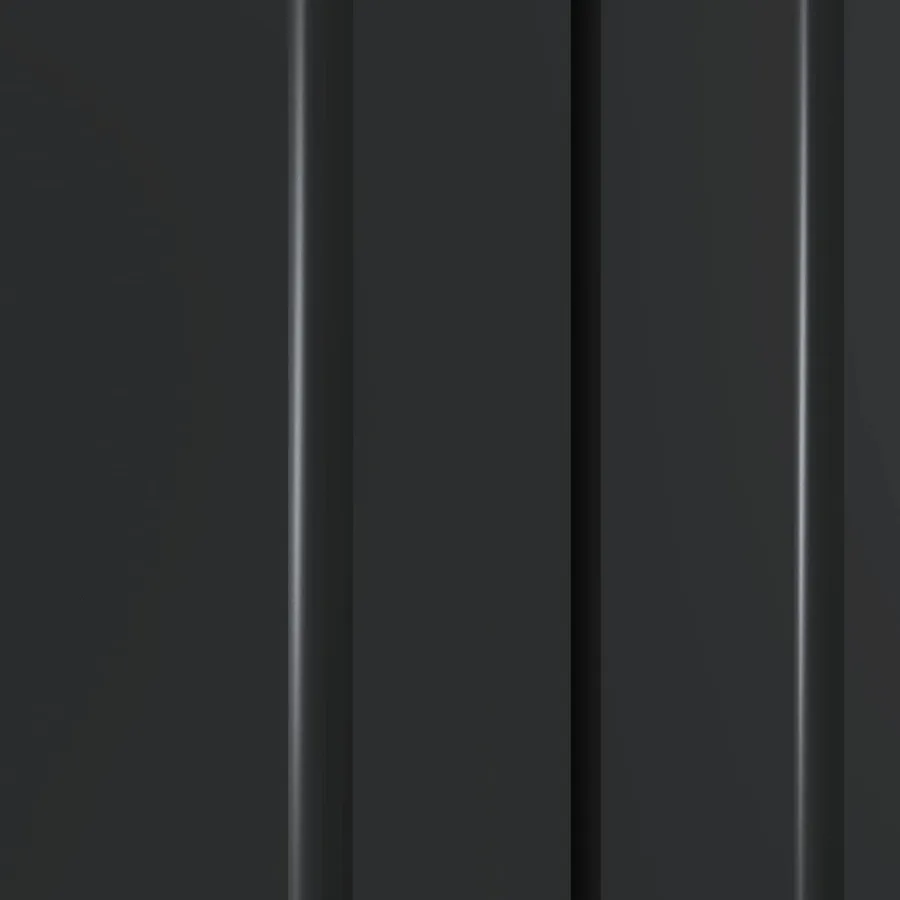 Buffet Noir 89 x 34,5 x 82 cm Bois d'ingénierie - 8