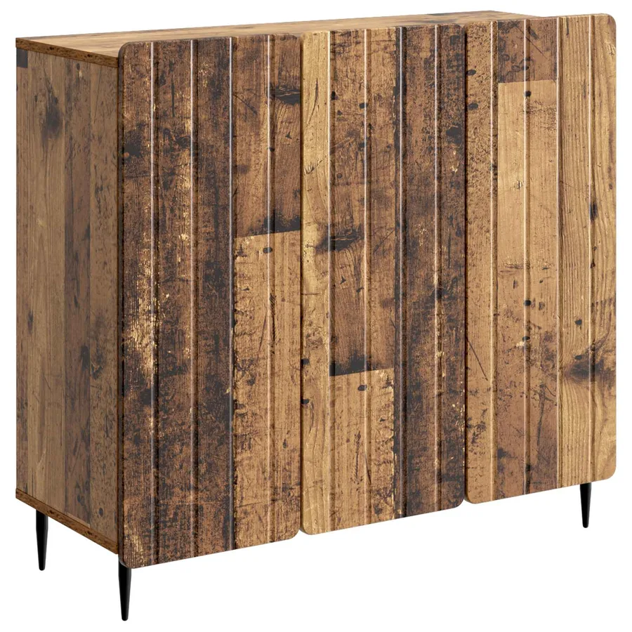 Buffet Bois ancien 89 x 34,5 x 82 cm Bois d'ingénierie - 2