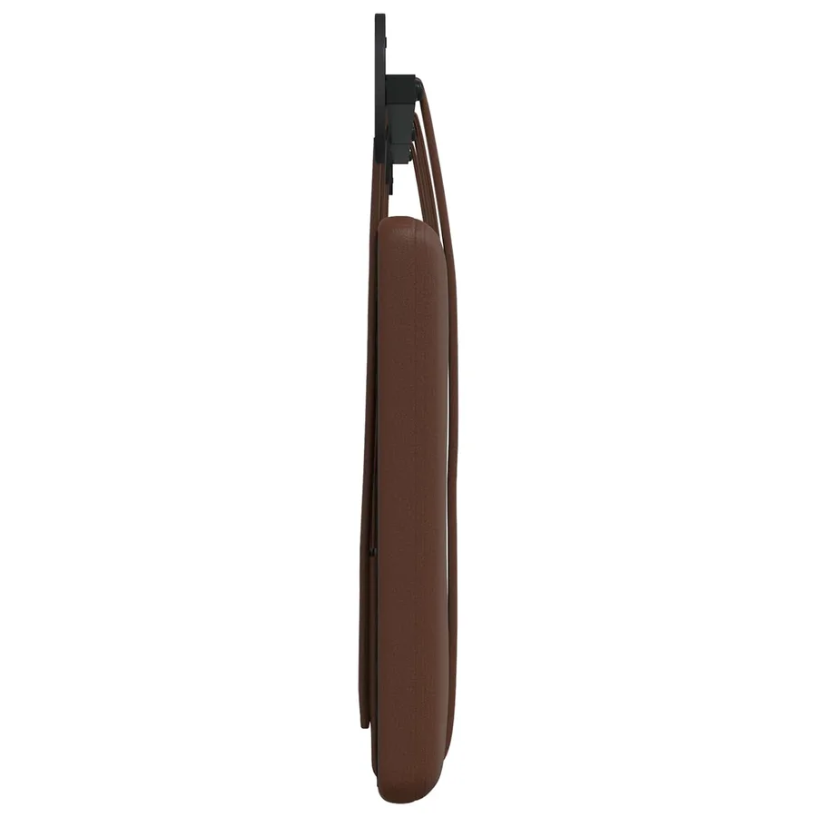Tête de lit suspendue Marron Simili cuir - 6