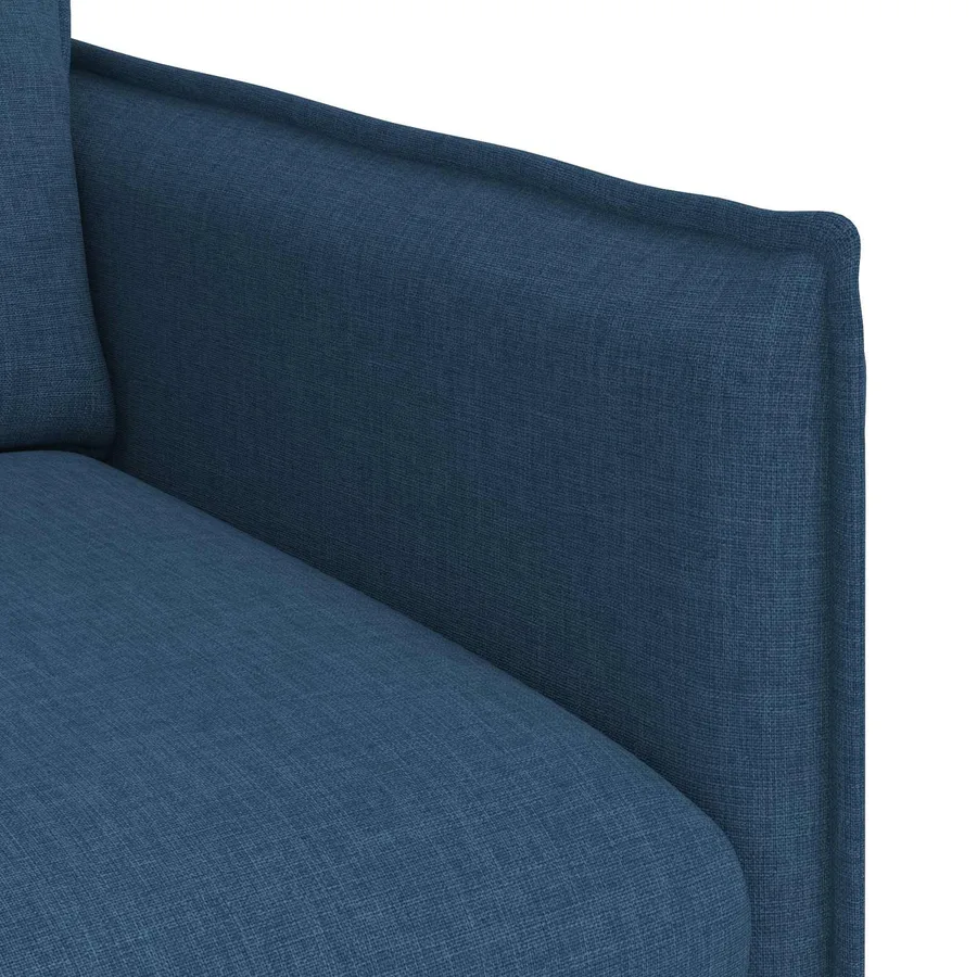 Canapé Bleu 75 x 82 x 85 cm tissu - 7