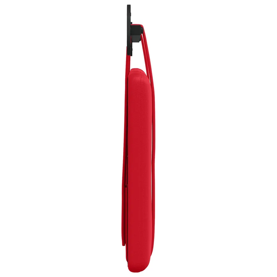 Tête de lit suspendue Rouge Simili cuir - 6