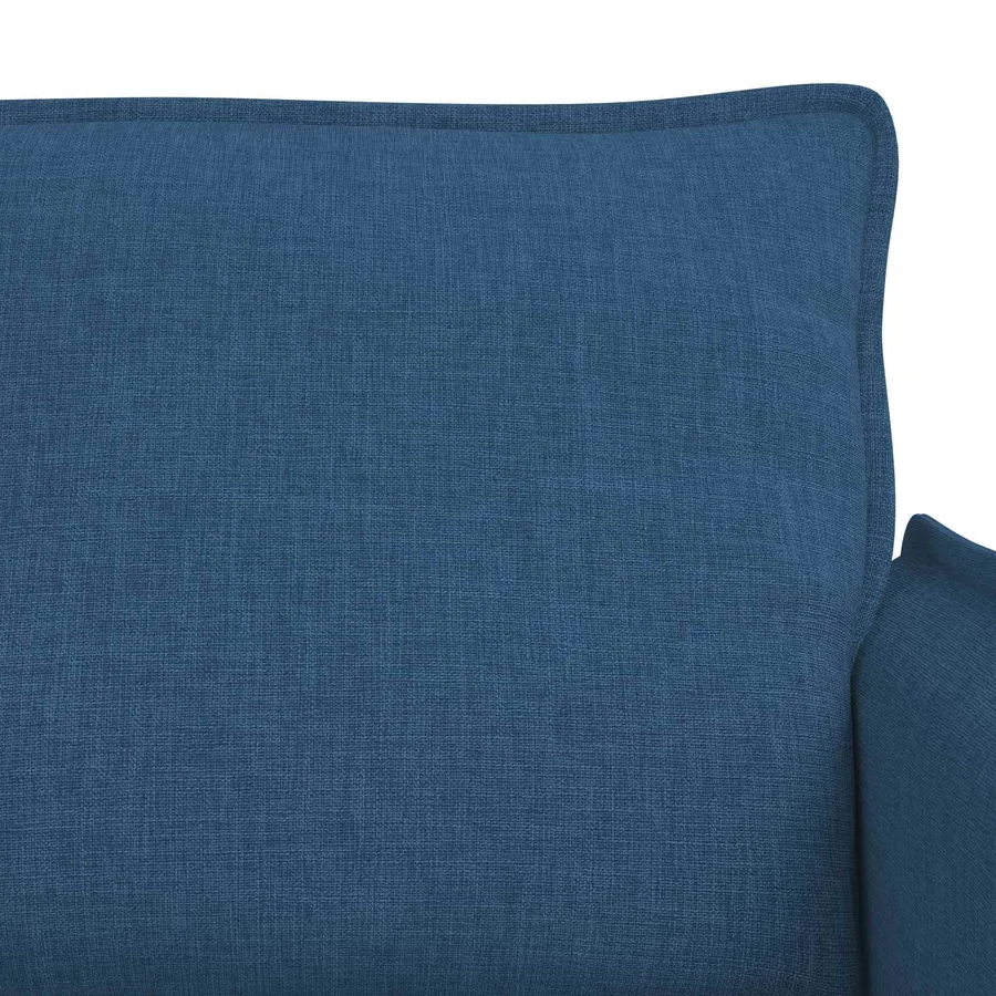 Ensemble de Canapés 2 pcs Bleu 156 x 82 x 85 cm Tissu - 6