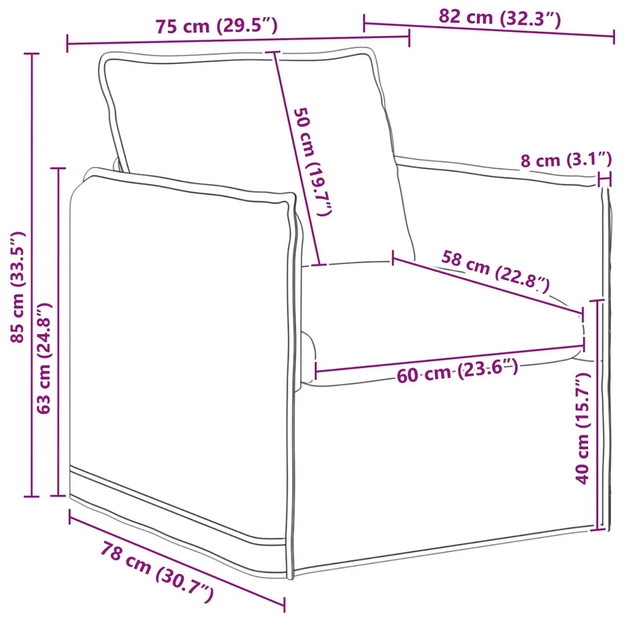 Ensemble de Canapés 2 pcs Bleu 156 x 82 x 85 cm Tissu - 9
