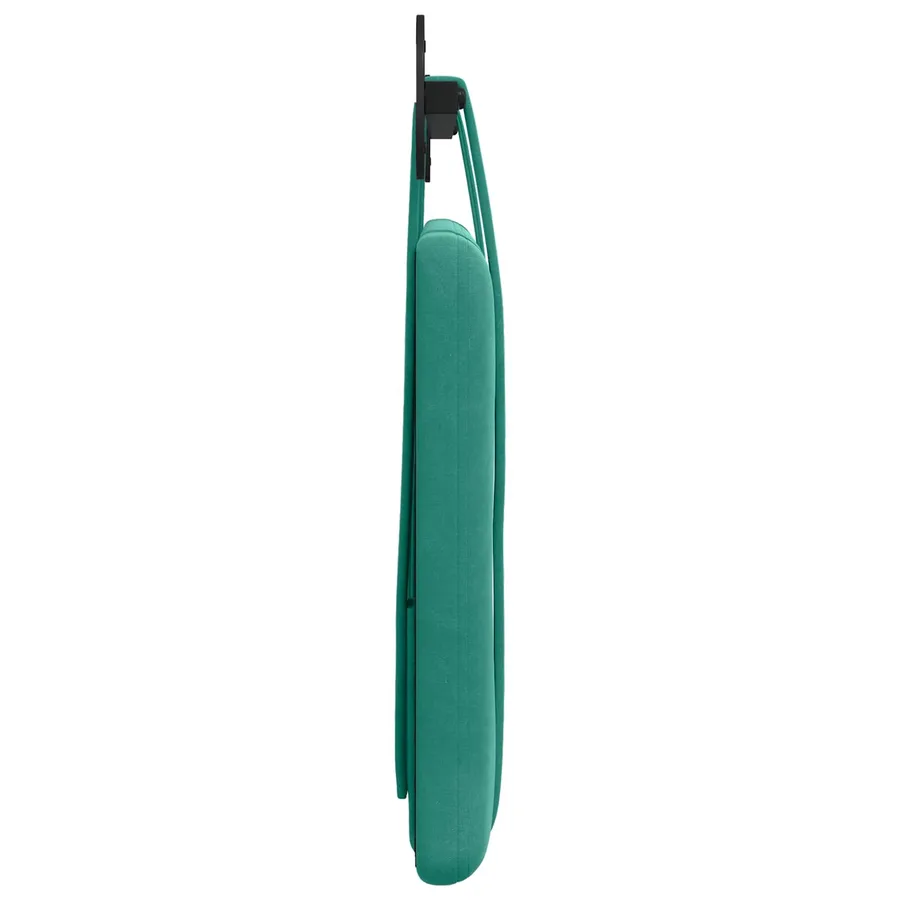 Tête de lit suspendue Turquoise Velours - 6