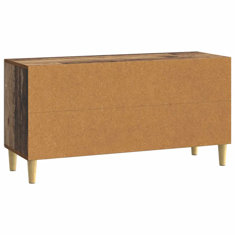 Meuble TV 99 x 34,5 x 50 cm Bois ancien Bois d'ingénierie - 7