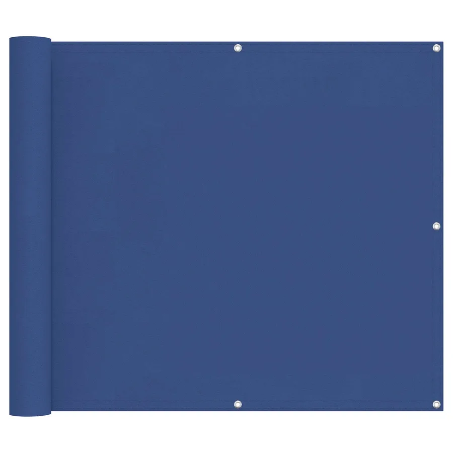 Écran de balcon Bleu 100 x 500 cm Tissu Oxford - 2