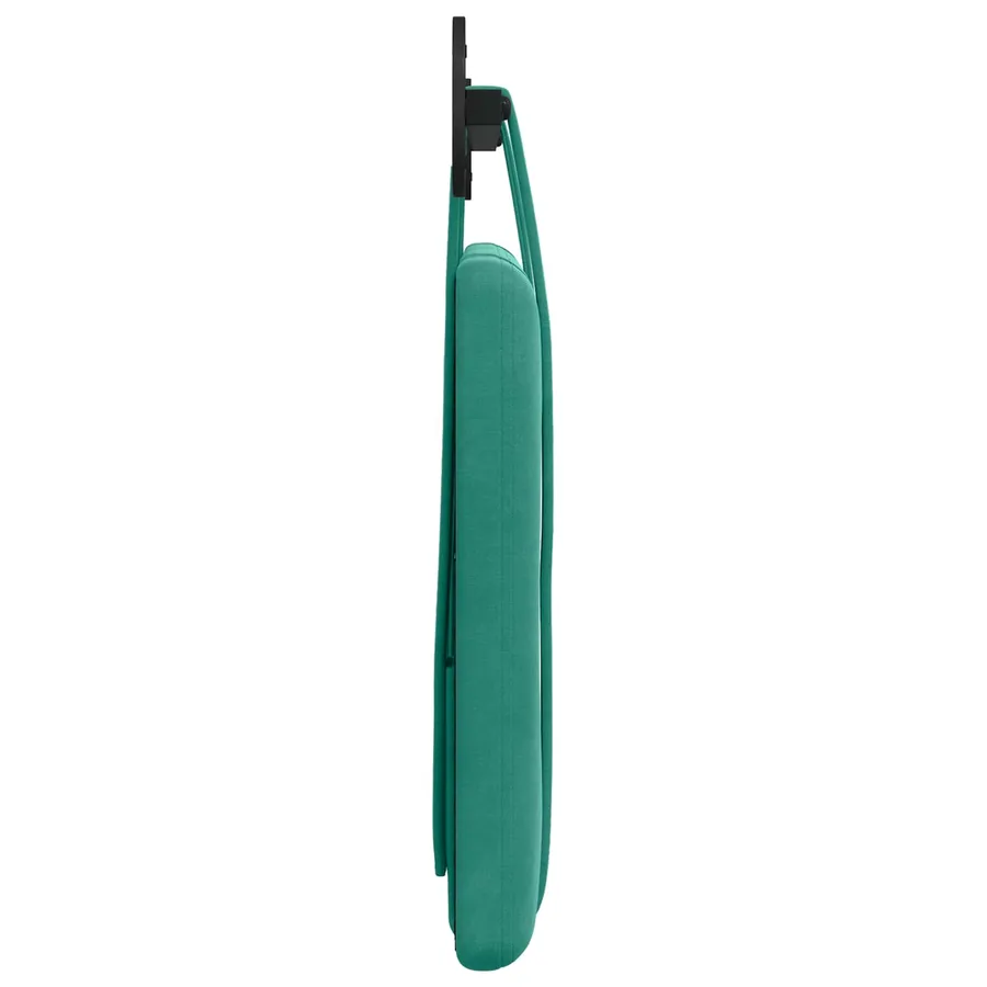 Tête de lit suspendue Turquoise Velours - 6