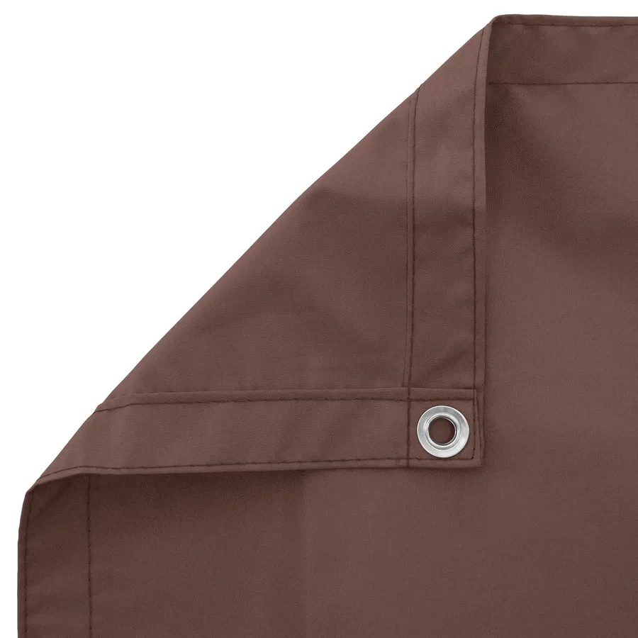 Écran de balcon Marron 100 x 200 cm Tissu Oxford - 4