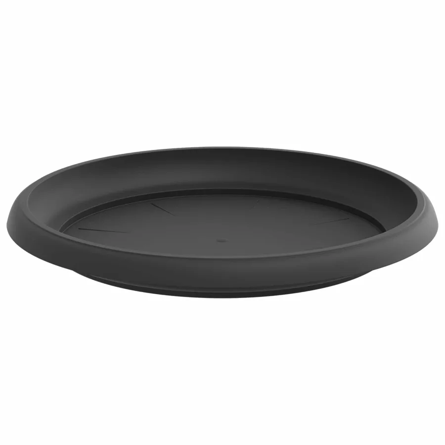 Pots de plantes 24 pcs Noir Ø 30 x 25 cm Plastique - 7