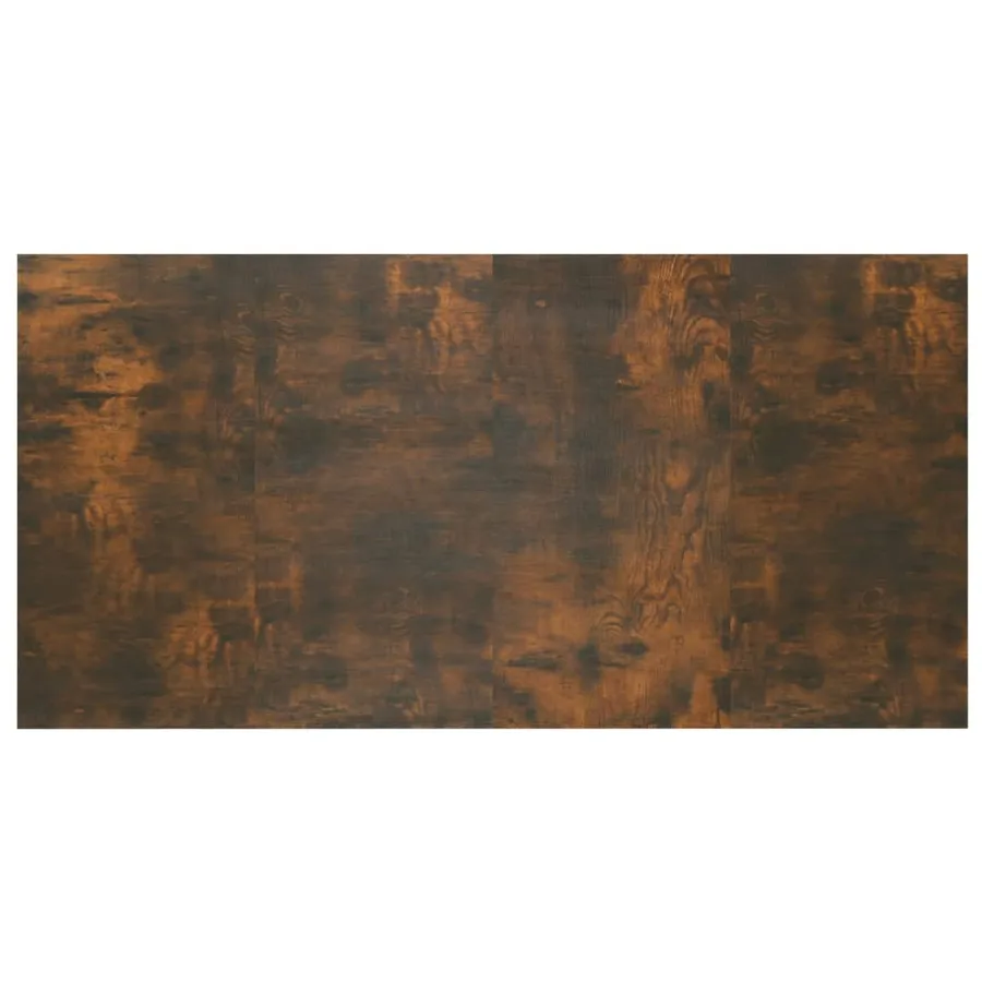 Headboard with cabinets Smoked oak Engineered wood - 7