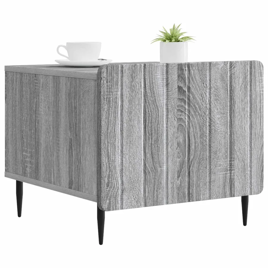 Table basse Sonoma gris 49 x 50 x 42 cm Bois d'ingénierie - 3