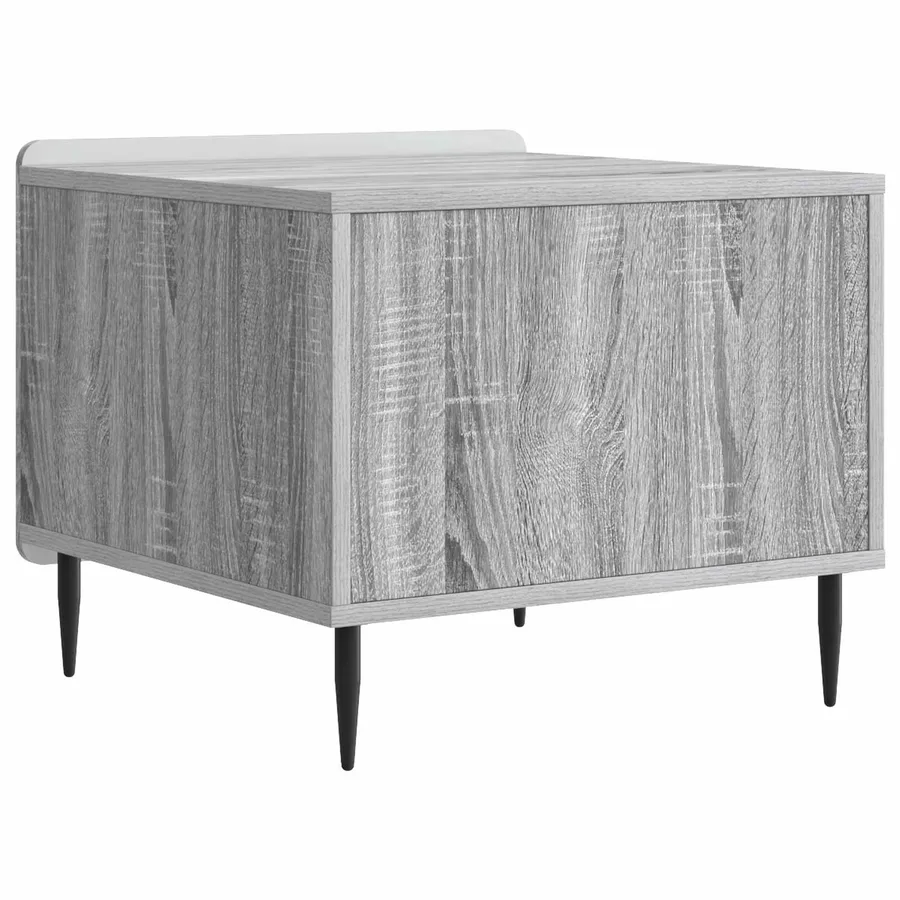 Table basse Sonoma gris 49 x 50 x 42 cm Bois d'ingénierie - 7