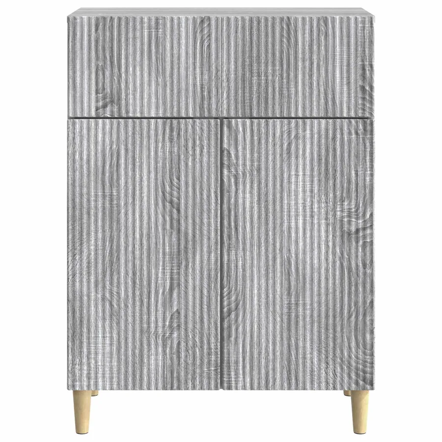 Buffet Sonoma gris 66 x 34,5 x 90 cm Bois d'ingénierie - 6