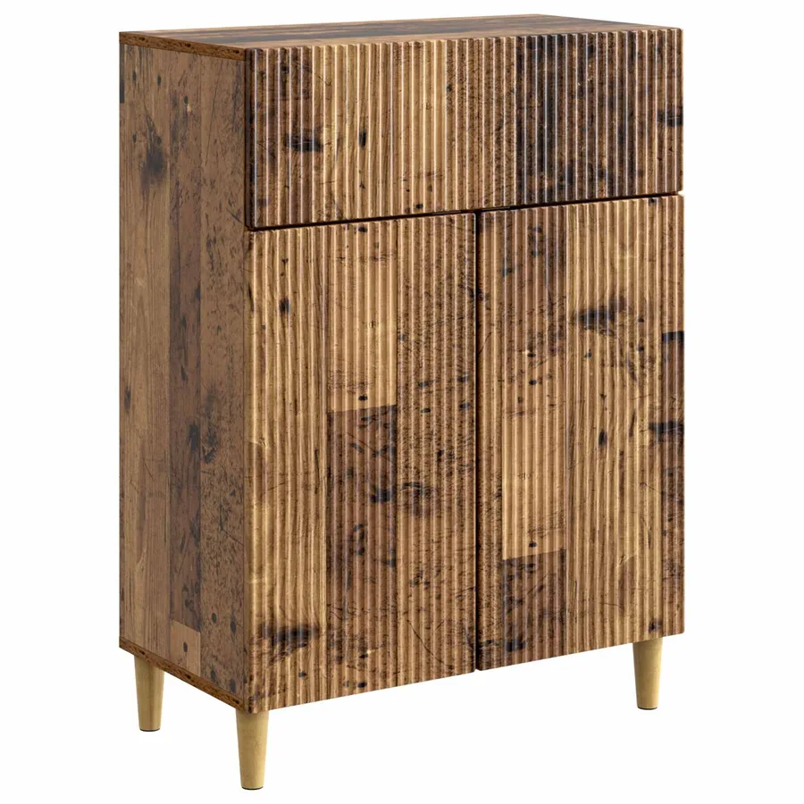 Buffet Bois ancien 66 x 34,5 x 90 cm Bois d'ingénierie - 2