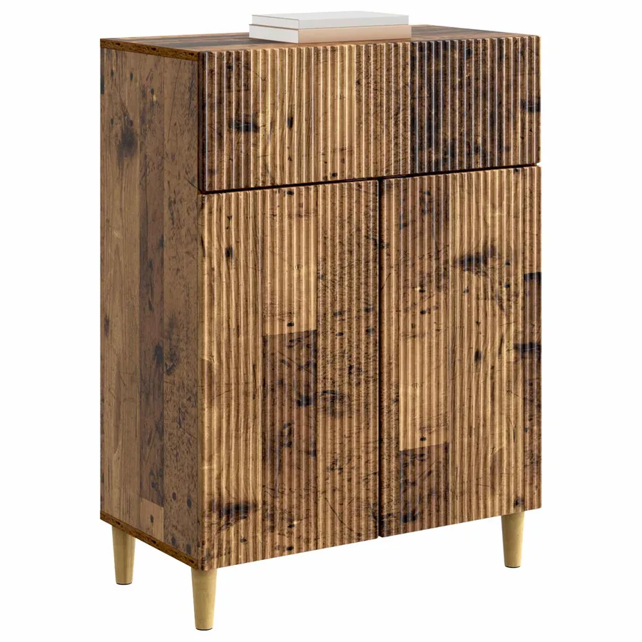 Buffet Bois ancien 66 x 34,5 x 90 cm Bois d'ingénierie - 3