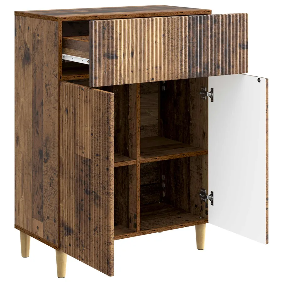 Buffet Bois ancien 66 x 34,5 x 90 cm Bois d'ingénierie - 5