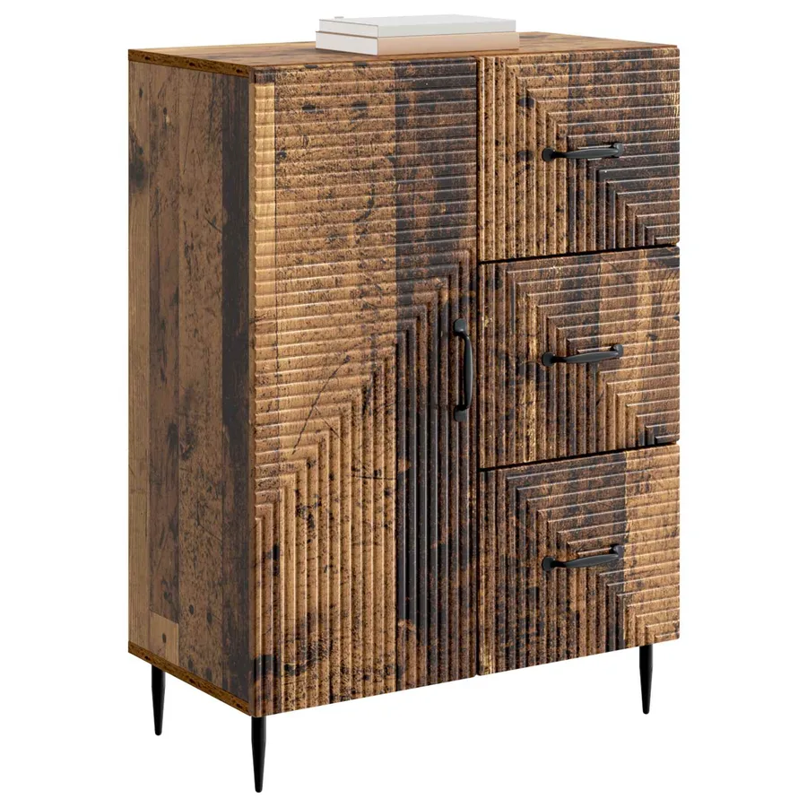 Buffet Bois ancien 66 x 34,5 x 89,5 cm Bois d'ingénierie - 3