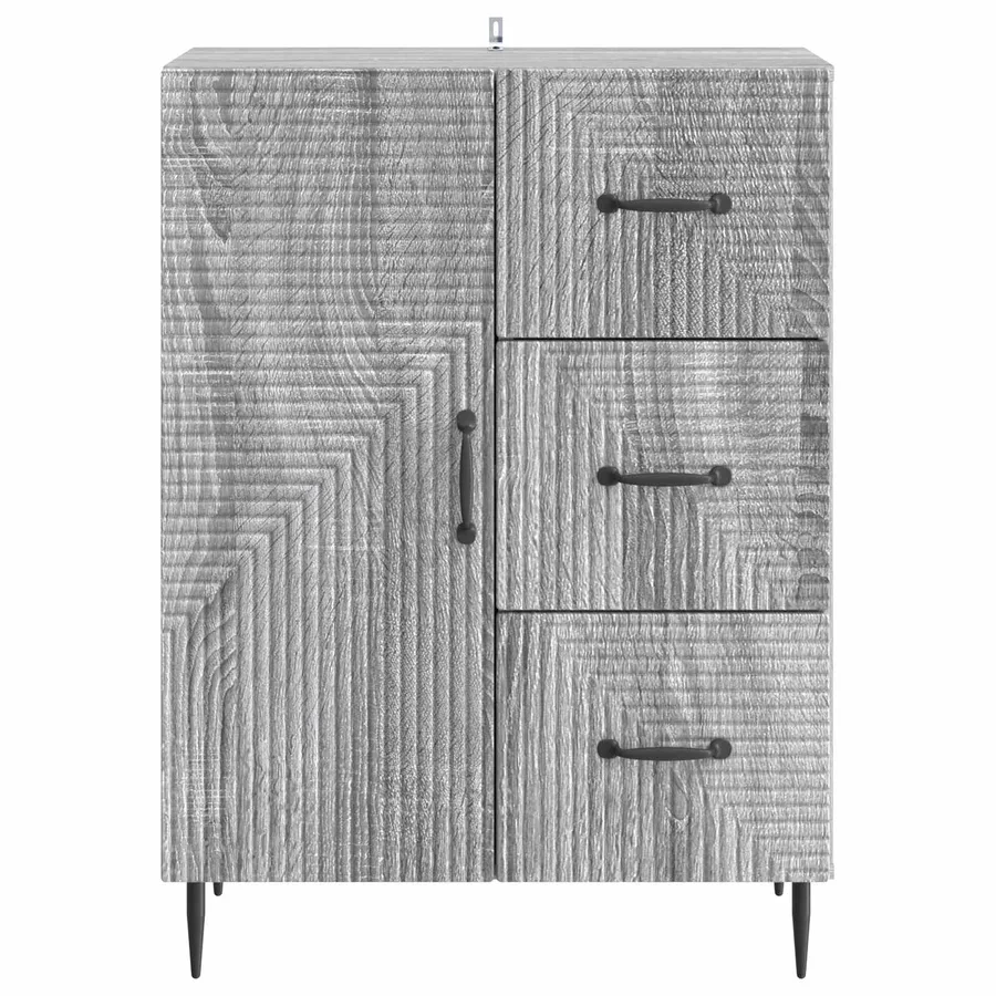 Buffet Sonoma gris 66 x 34,5 x 89,5 cm Bois d'ingénierie - 6