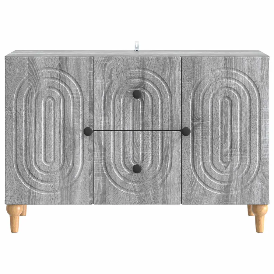 Meuble TV Sonoma gris 89 x 34,5 x 60 cm Bois d'ingénierie - 6