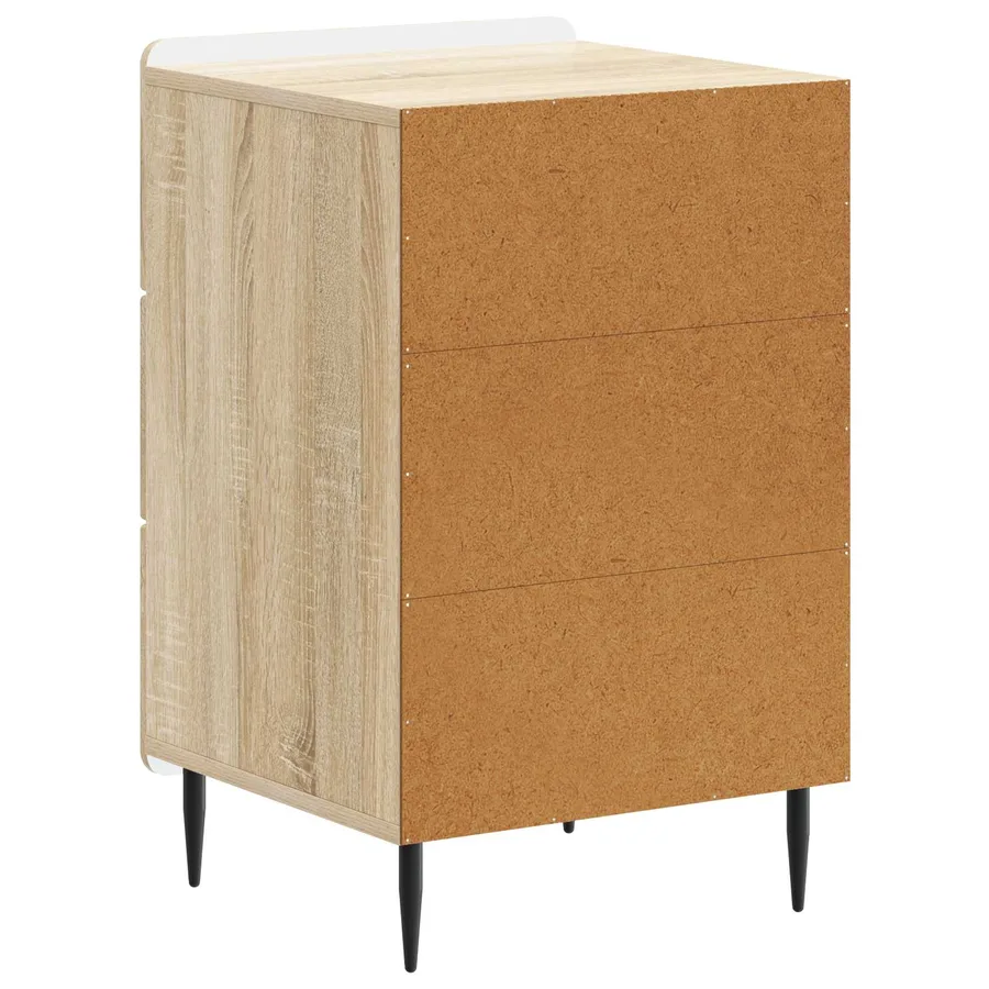 Cabinet de chevet avec tiroir Chêne Sonoma 43 x 41 x 68 cm - 7