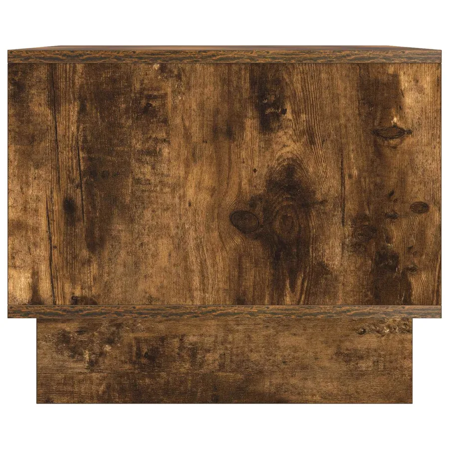 Table basse Chêne fumé 90 x 50 x 40 cm Bois d'ingénierie - 6