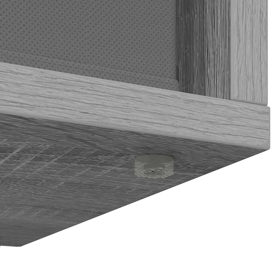 Basboard avec tiroir Gris Sonoma 72 x 22,5 x 38 cm - 11