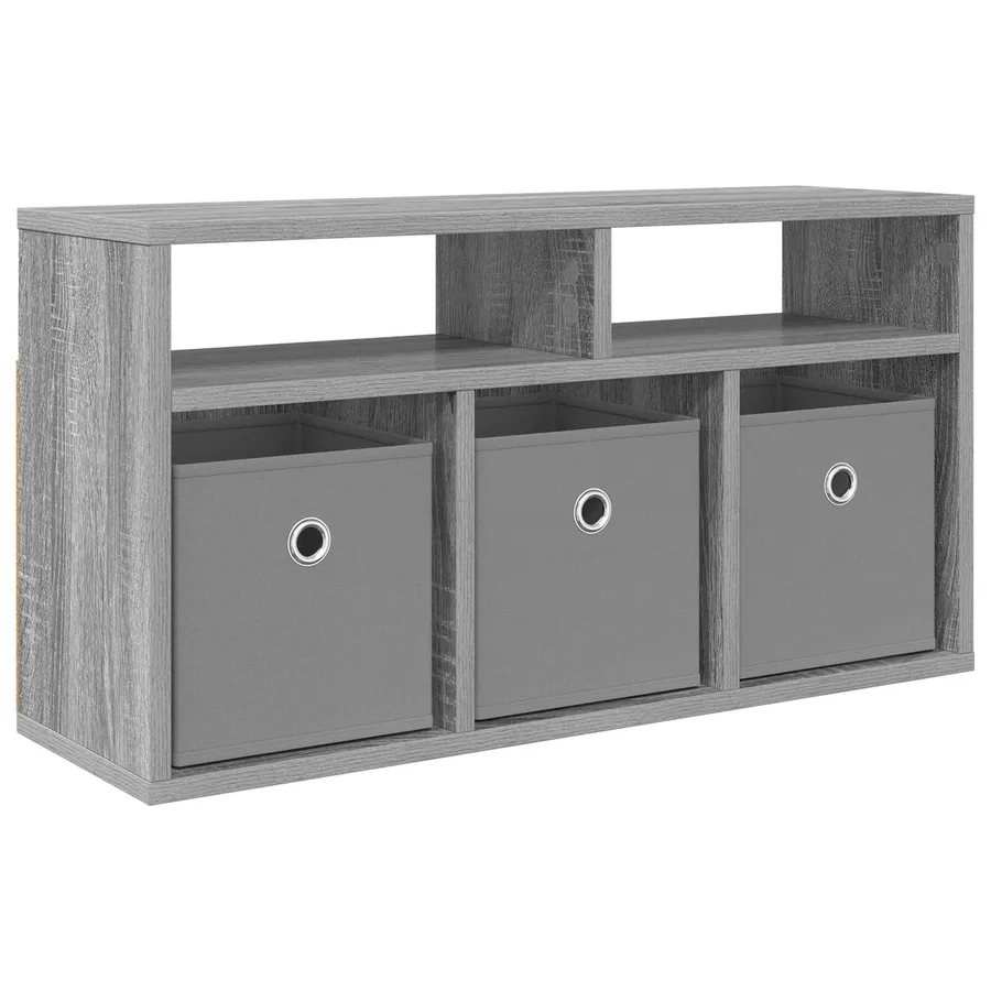 Basboard avec tiroir Gris Sonoma 72 x 22,5 x 38 cm - 2