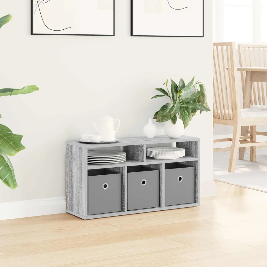 Basboard avec tiroir Gris Sonoma 72 x 22,5 x 38 cm - 4