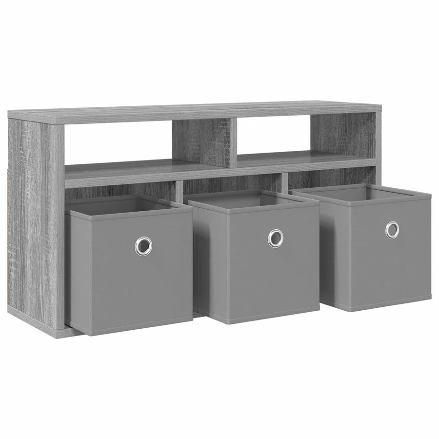 Basboard avec tiroir Gris Sonoma 72 x 22,5 x 38 cm - 5
