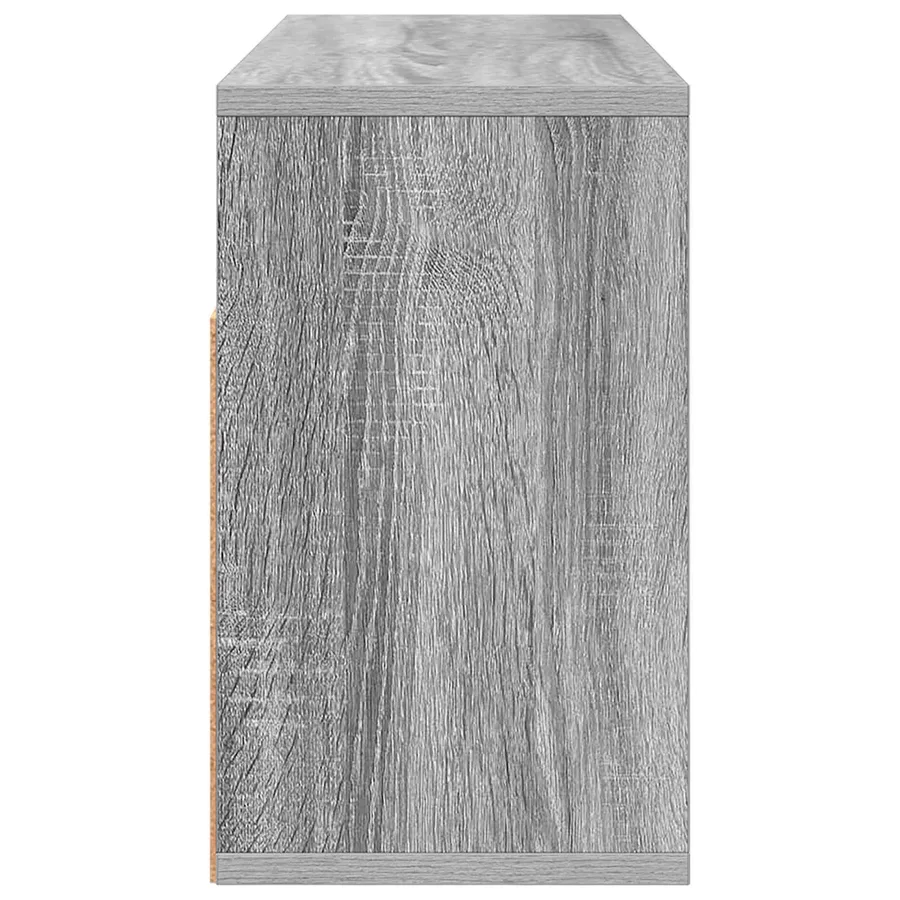 Basboard avec tiroir Gris Sonoma 72 x 22,5 x 38 cm - 7