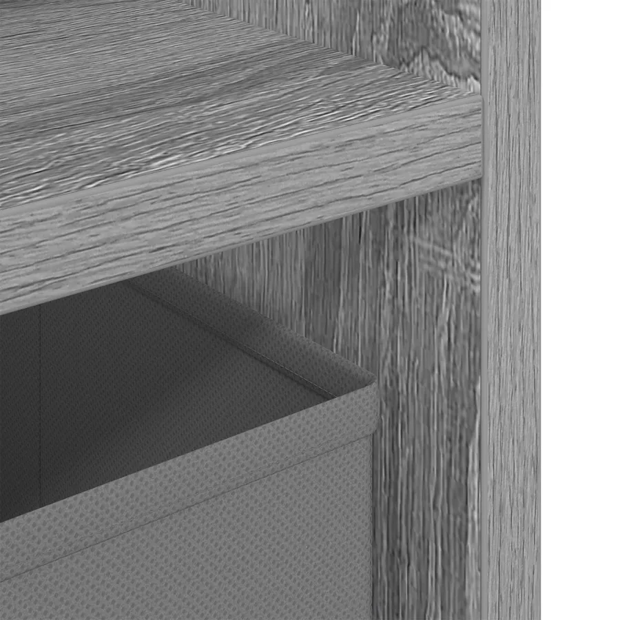 Basboard avec tiroir Gris Sonoma 72 x 22,5 x 38 cm - 8