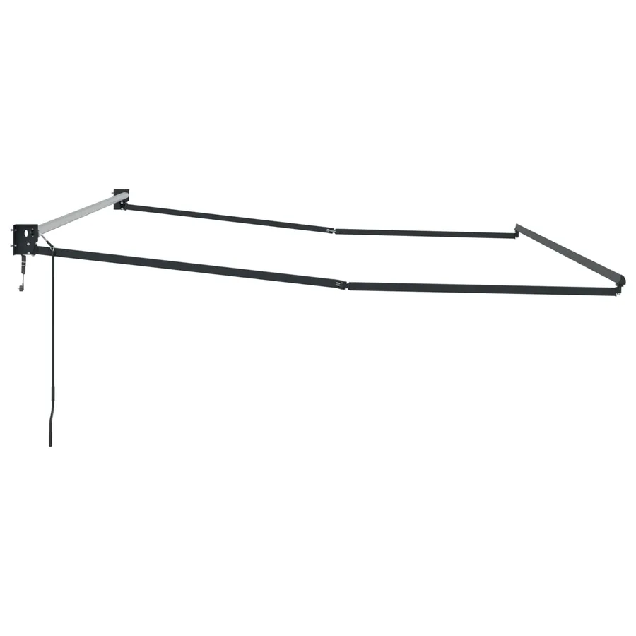 Cadre de store rétractable électrique Anthracite 4 x 2 m - 4