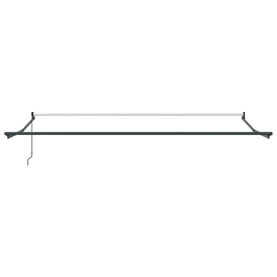 Cadre de store rétractable manuel Anthracite 4 x 2 m Aluminium - 3