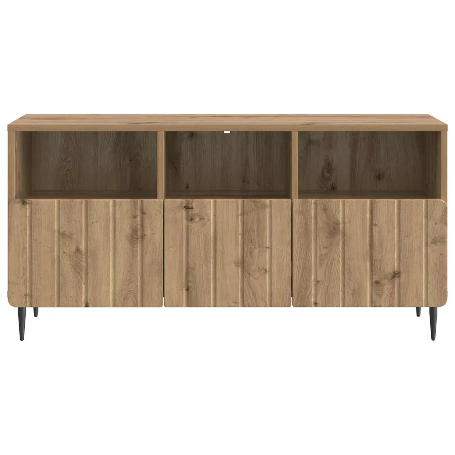 Meuble TV 102 x 34,5 x 50 cm Chêne artisanal Bois d'ingénierie - 6