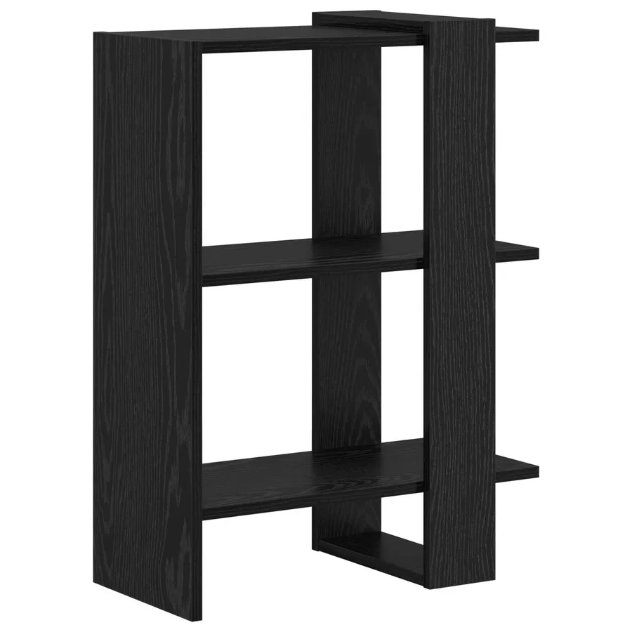 Étagère Chêne noir 52 x 25 x 71,5 cm Bois d'ingénierie - 2