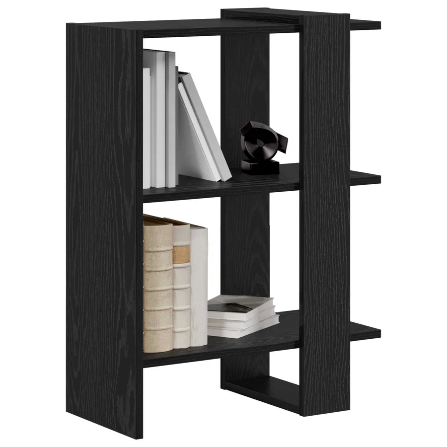 Étagère Chêne noir 52 x 25 x 71,5 cm Bois d'ingénierie - 3