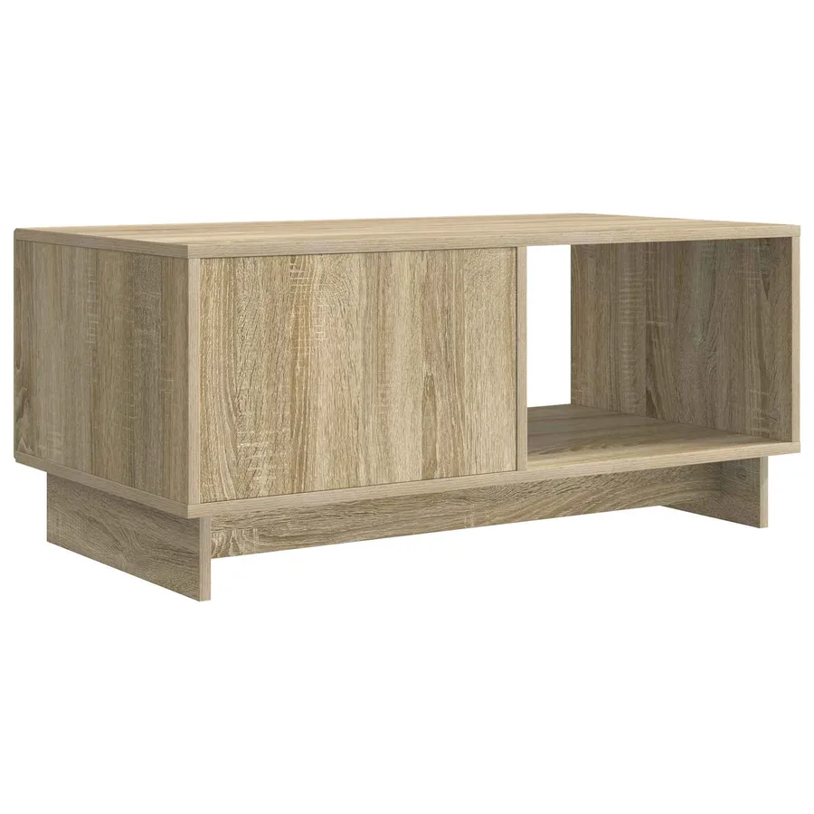 Table basse Chêne Sonoma 90 x 50 x 40 cm Bois d'ingénierie - 7