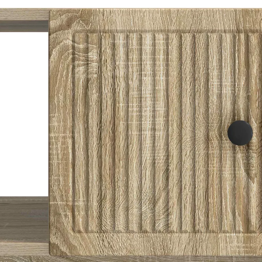Table basse Chêne Sonoma 90 x 50 x 40 cm Bois d'ingénierie - 9