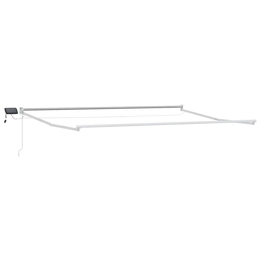 Store rétractable manuel avec LEDs 4,5 × 3 m - 4